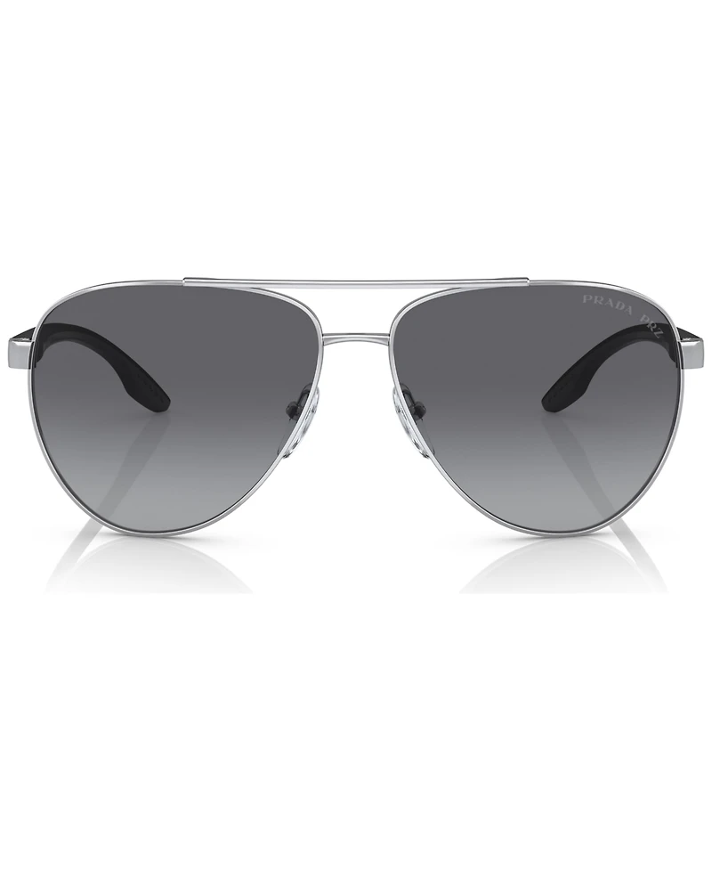 Prada Linea Rossa Men's Polarized Sunglasses, Ps 52YS61-yp