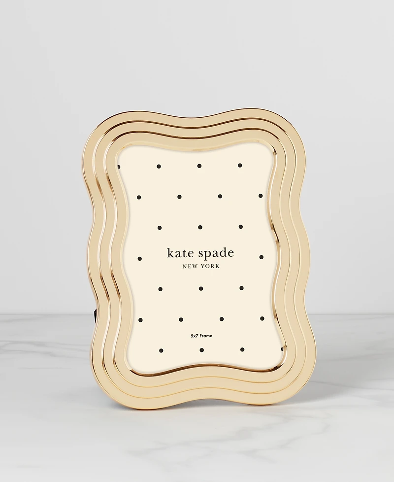 Kate Spade South Street Wavy Frame, 5" x 7"