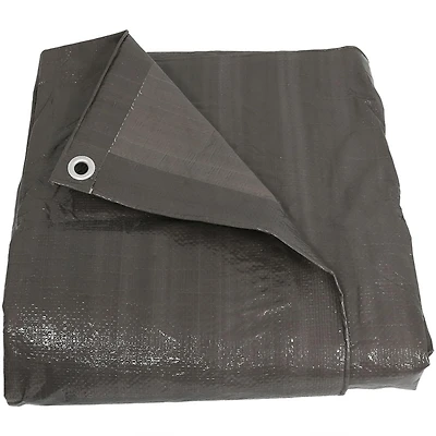 Outdoor Heavy-Duty Multi-Purpose Plastic Reversible Protective Tarp Cover