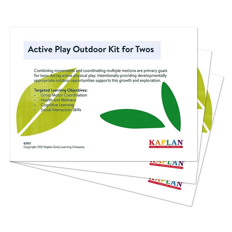 Kaplan Early Learning Active Play Outdoor Kit for Twos