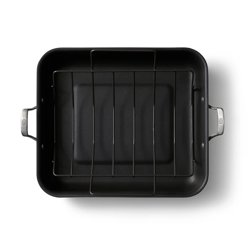 Calphalon Premier Hard-Anodized Nonstick 16" Roasting Pan with Rack
