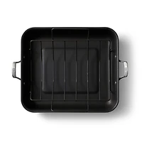 Calphalon Premier Hard-Anodized Nonstick 16" Roasting Pan with Rack
