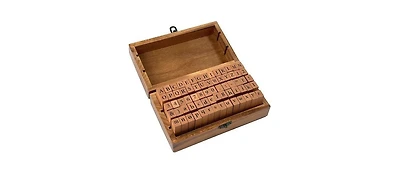 Letterpress Stamp Set by Peter Pauper Press
