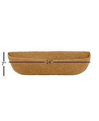 Grower Select Source Skill Coconut Arts Trough Coco Liner 24"