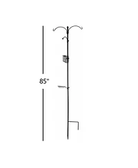 Panacea 89143 Wild Bird Feeding Station Kit Black