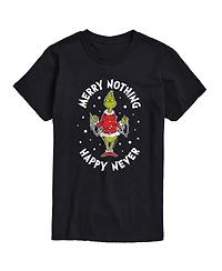 Airwaves Men's Dr. Seuss The Grinch Happy Whatever Graphic T-shirt