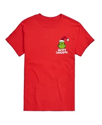 Airwaves Men's Dr. Seuss The Grinch Merry Grinchmas Graphic T-shirt