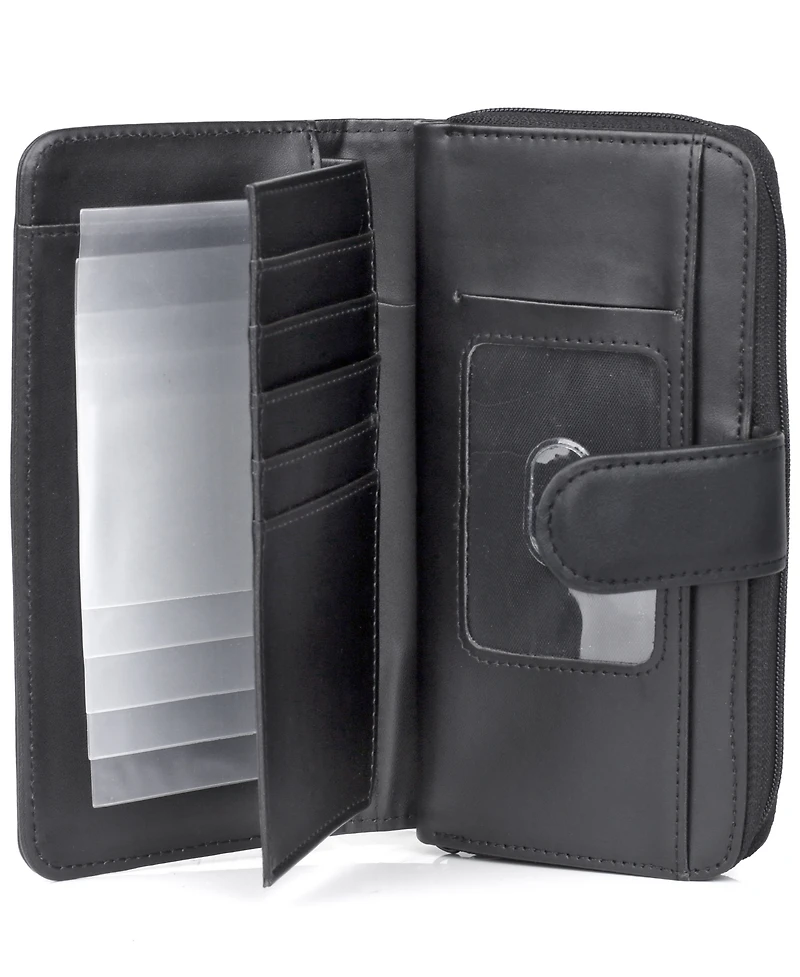 Julia Buxton Women's Mini Heiress Checkbook Wallet
