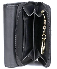 Julia Buxton Women's Mini Heiress Zip French Purse
