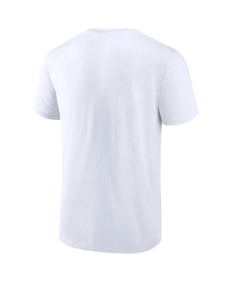Men's Fanatics White Philadelphia Phillies 2022 National League Champions Locker Room Big and Tall T-shirt