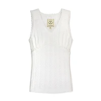 Hope & Henry Women's Empire Sweater Tank