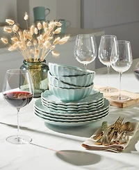 Lenox French Perle Scallop 12 Pc. Dinnerware Set, Service for 4