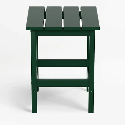All-Weather Outdoor Patio Poly Adirondack Side Table