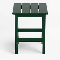 All-Weather Outdoor Patio Poly Adirondack Side Table