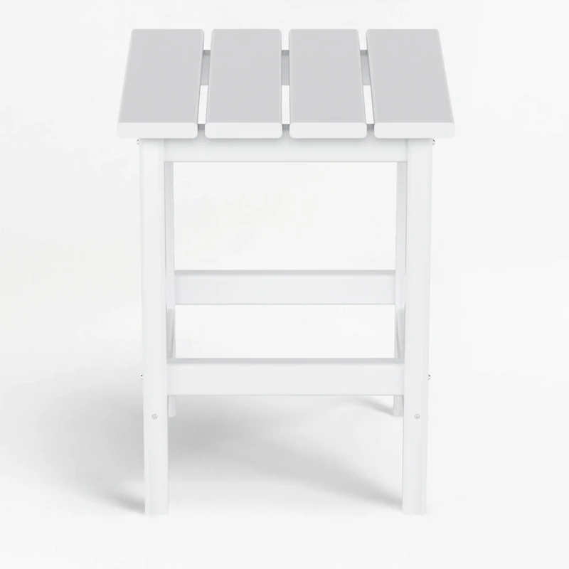 All-Weather Outdoor Patio Poly Adirondack Side Table