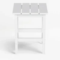 All-Weather Outdoor Patio Poly Adirondack Side Table