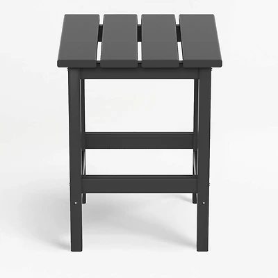 All-Weather Outdoor Patio Poly Adirondack Side Table
