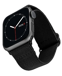WITHit Black Woven Elastic Band designed for Apple Watch 42mm (Series 10) & 38/40/41mm