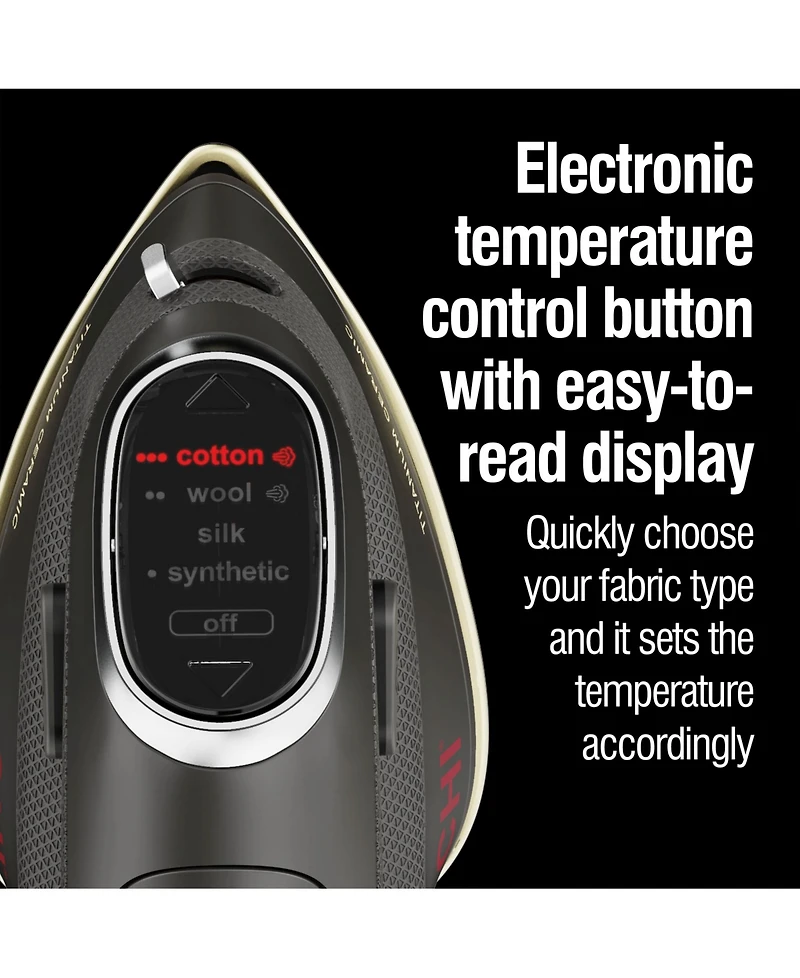 Chi Titanium-Infused Ceramic Soleplate Mini Iron