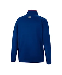 Men's Colosseum Navy Arizona Wildcats Rebound Quarter-Snap Jacket