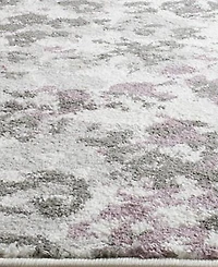 Safavieh Adirondack 115 Ivory and Purple 9' x 12' Area Rug