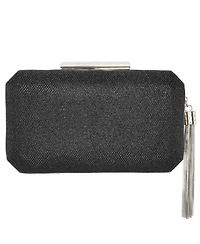 Nina Women's Geometric Minaudiere Bag with Tassle