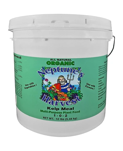 Neptunes Harvest Kelp Meal Multi-Purpose Plant Food, 12lb