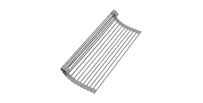 Multipurpose Heavy Duty Silicone Roll Up Sink Drying Rack Large