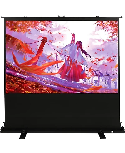Kodak 100" Portable Projector Screen with Stand and Carry Case