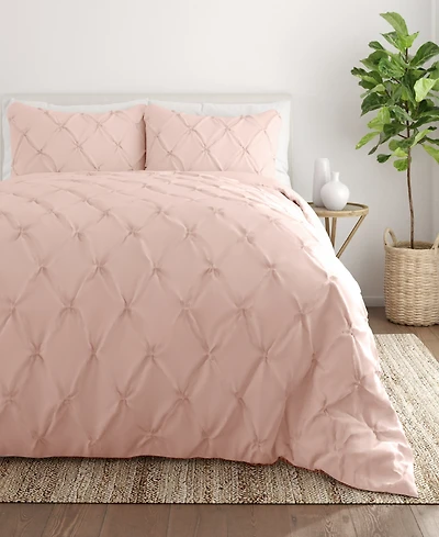 ienjoy Home Ultra Soft 2-Pc. Pinch Pleat Duvet Cover Set, Twin/Twin Xl