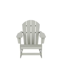 WestinTrends Outdoor Patio Porch Rocking Adirondack Chair