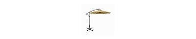 WestinTrends 10 Ft Outdoor Patio Solar Led Cantilever Umbrella