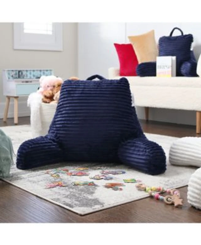 Nestl Cut Plush Striped Reading Pillow With Arms Arden Fair