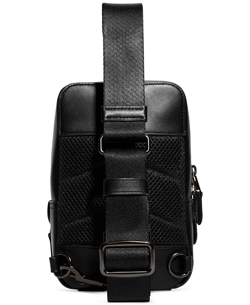 Coach Men's Gotham Sling Signature Jacquard Bag