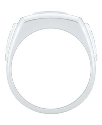 Men's Diamond Cluster Nugget Detail Ring (1 ct. t.w.) in 10k Gold