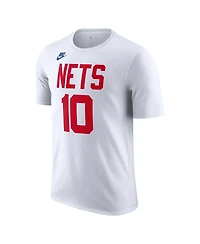 Men's Nike Ben Simmons White Brooklyn Nets 2022/23 Classic Edition Name and Number T-shirt