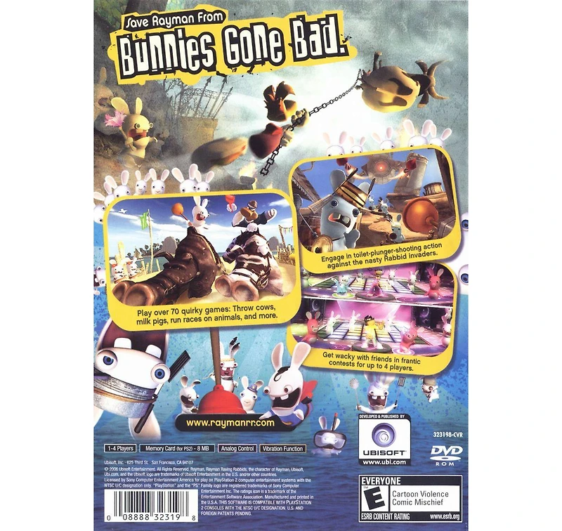 Rayman Raving Rabbids - PlayStation 2
