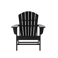 WestinTrends Adirondack Chair with Footrest Ottoman Set (Set of 2)