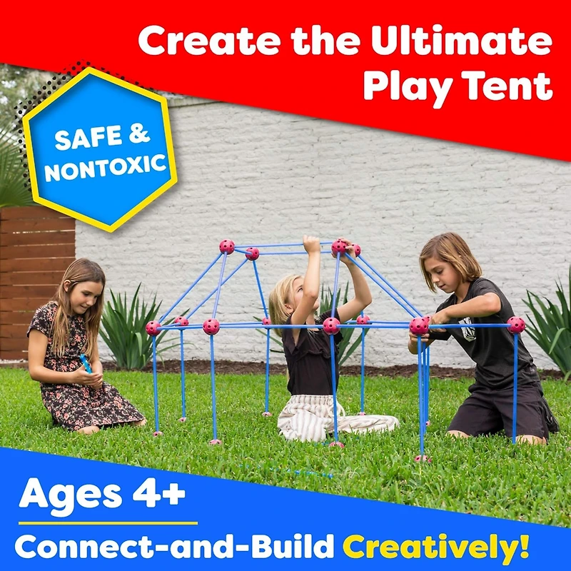 Power Your Fun Fun Forts Kids Tent for Kids - 81 Pack