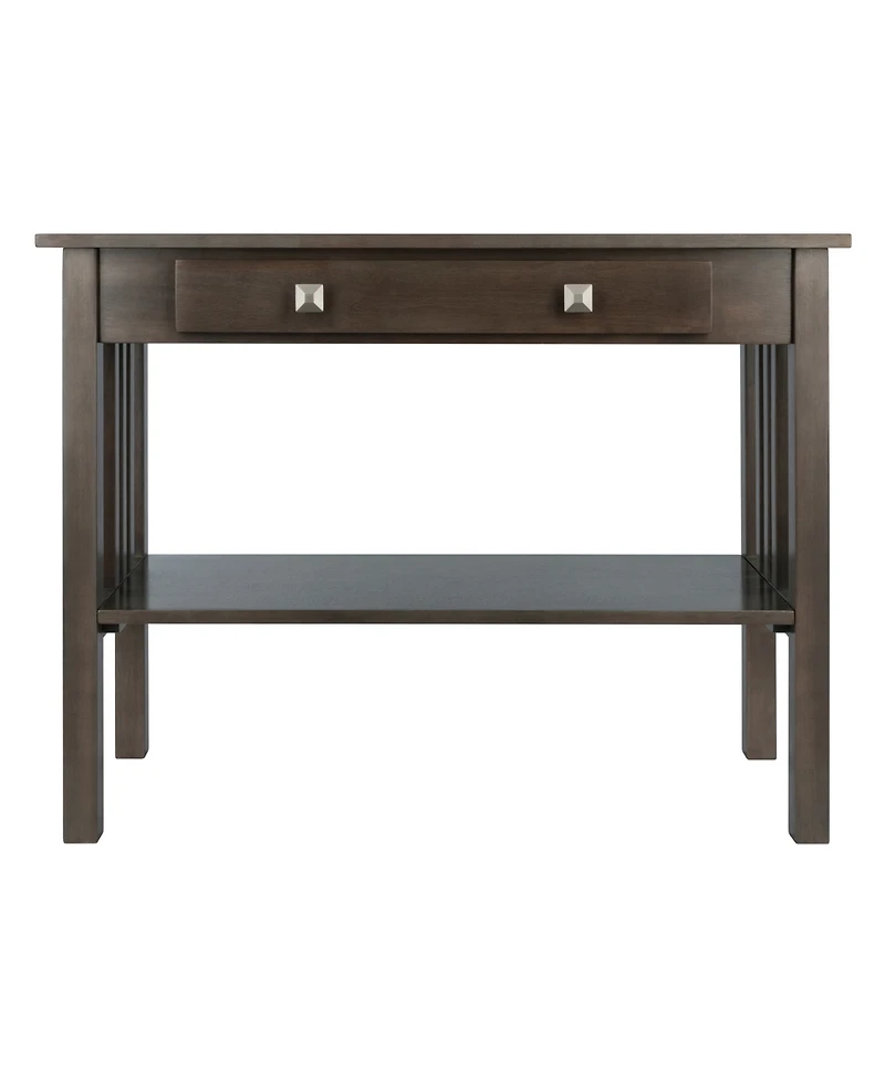Winsome Stafford 29.92" Wood Console Hall Table