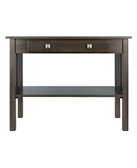 Winsome Stafford 29.92" Wood Console Hall Table