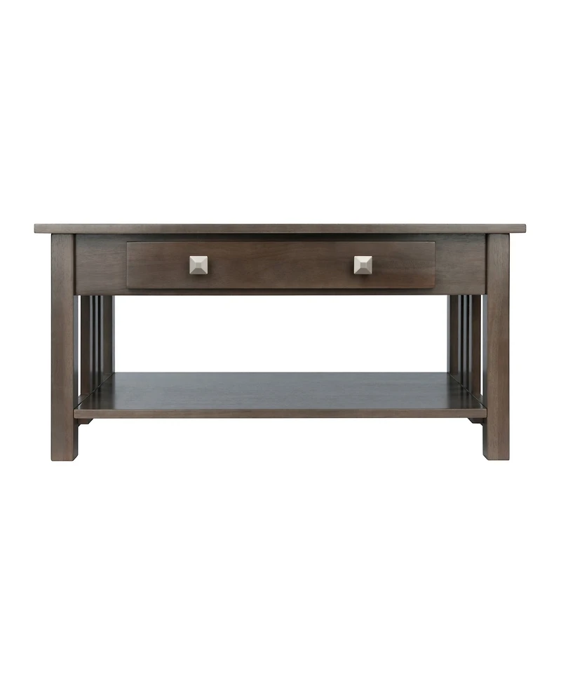 Winsome Stafford 18.11" Wood Coffee Table