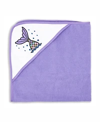 3 Stories Trading Baby Girls Mermaid Hooded Towels, Pack of 2