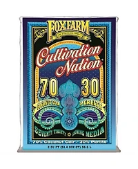 FoxFarm Cultivation Nation 70/30 Coconut Coir & Perlite, Blue, 2 cu Ft