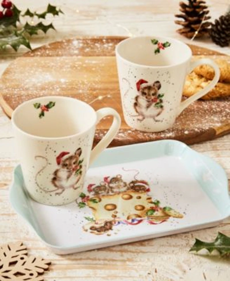 Wrendale Designs Holiday Dinnerware Collection