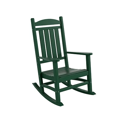 All-Weather Outdoor Patio Poly Classic Porch Rocking Chair