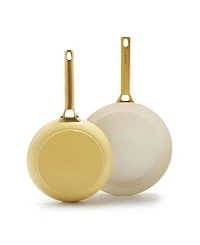 GreenPan Reserve Padova Ceramic 10" & 12" Nonstick Frypans, Set of 2