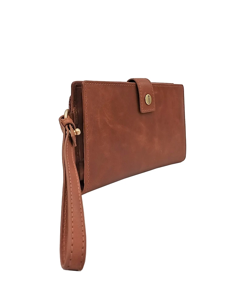 Lodis Women's Elia Python 2 in 1 Wristlet Wallet