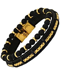 hickey by Hickey Freeman Genuine Leather Bracelet
