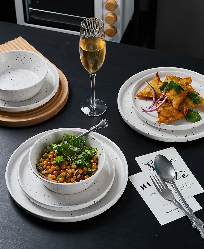 Stone Lain Jade 16 Pc. Dinnerware Set, Service For 4